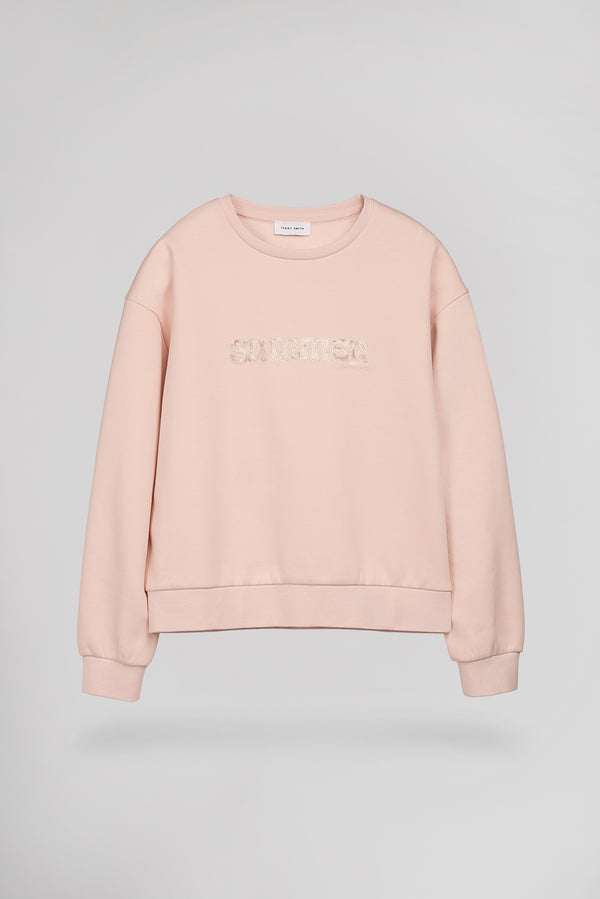 Teddy Smith Sweat S-ALIZEE ROSE PALE
