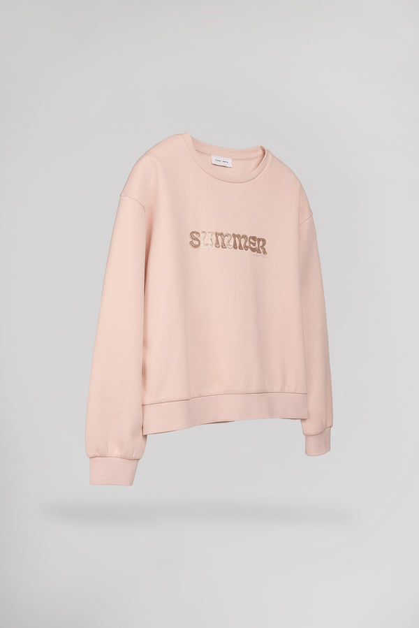 Teddy Smith Sweat S-ALIZEE ROSE PALE