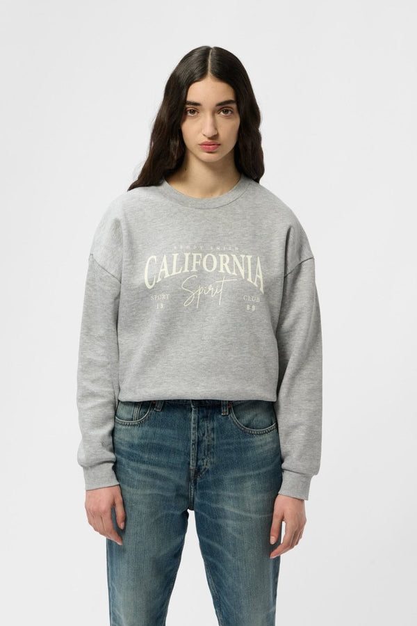Teddy Smith Sweat S-CALI GRIS CHINE