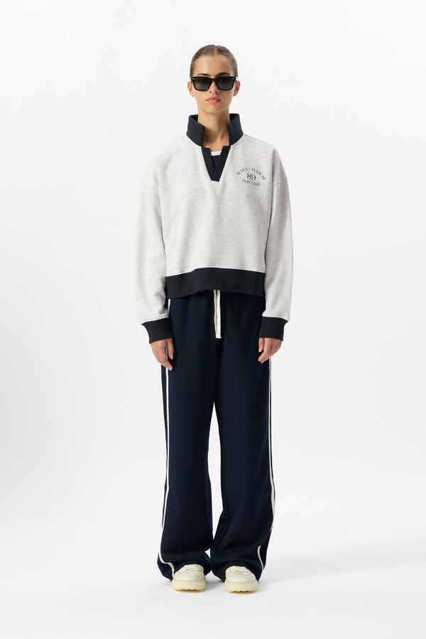 Teddy Smith Sweat S-DOLL WHITE MELANGE