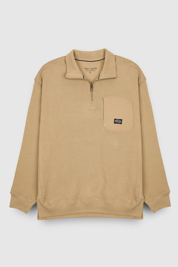 Teddy Smith Sweat S-ERKY WORKER BEIGE