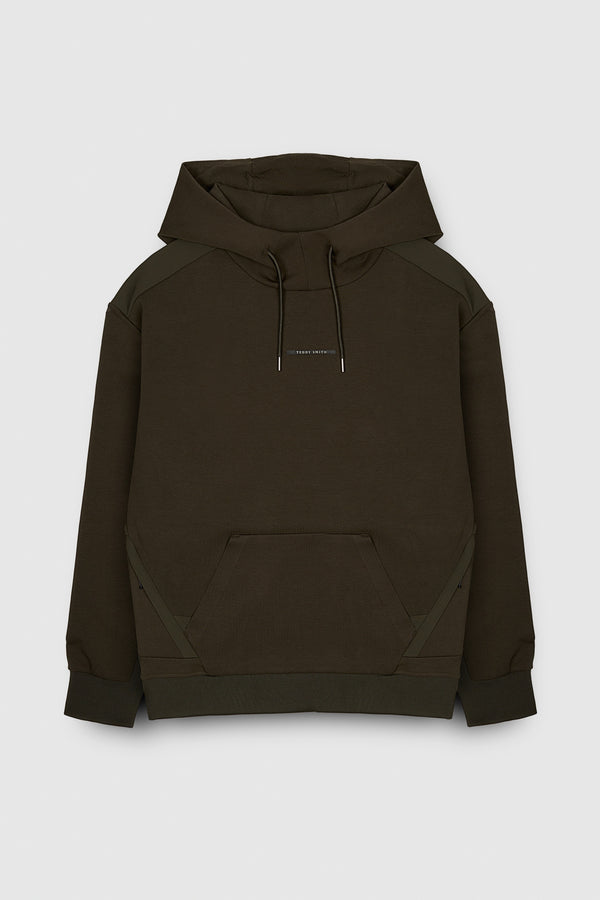 Teddy Smith Sweat S-HANKO HOODY RAVEN KAKI