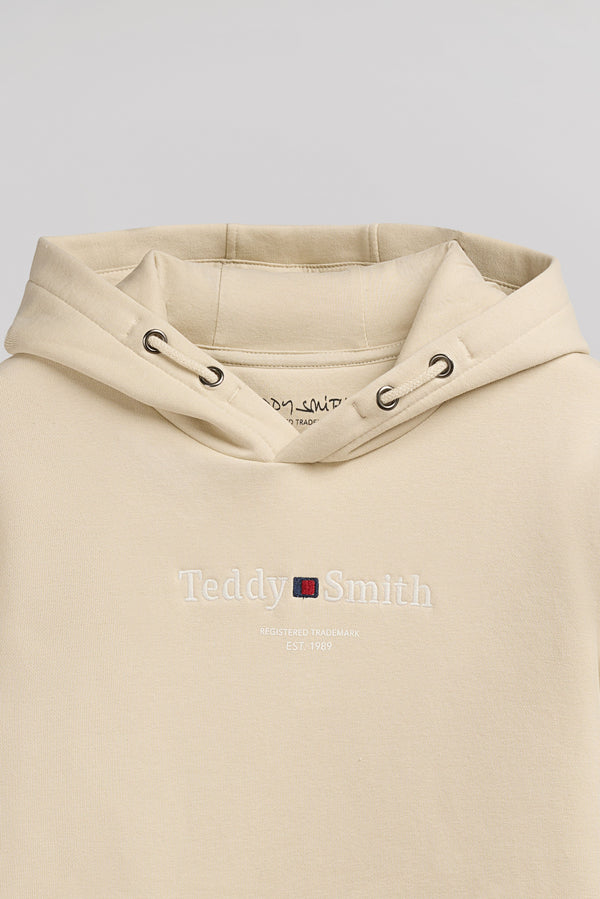 Teddy Smith Sweat S-JIM HOODY JR BEIGE CLAIR