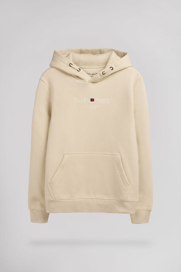 teddy smith Sweat S-JIM HOODY JR BEIGE CLAIR