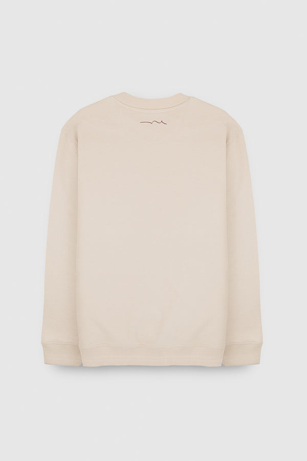 Teddy Smith Sweat S-MARSHALL RC CREAM