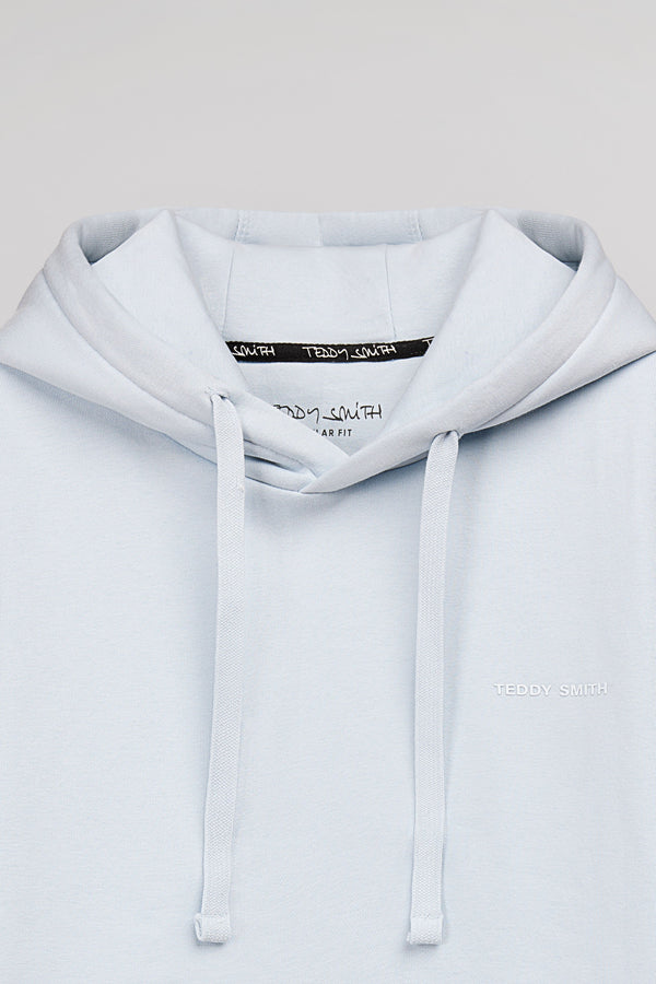 Teddy Smith Sweat S-NARK HOODY PASTEL BLUE