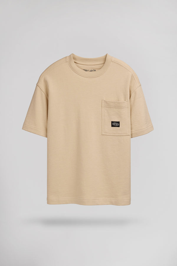 teddy smith Sweat S-OCH RC JR BEIGE CLAIR