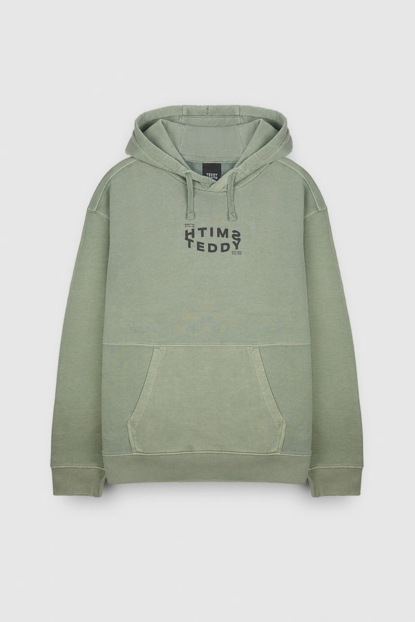 teddy smith Sweat S-RICH HOODY ICEBERG GREEN