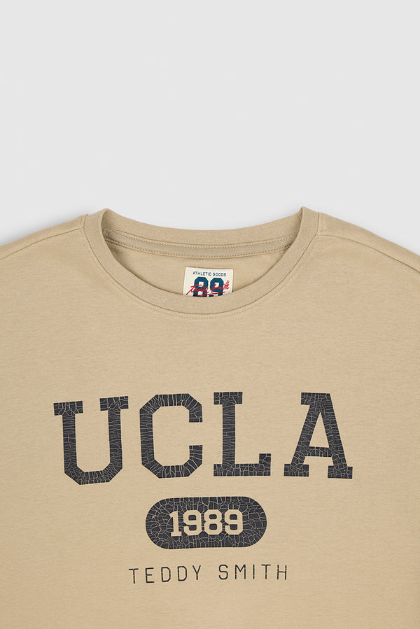 Teddy Smith Sweat S-UCLA RC JR BEIGE