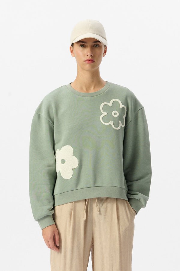 teddy smith Sweat S-VYA RC ICEBERG GREEN