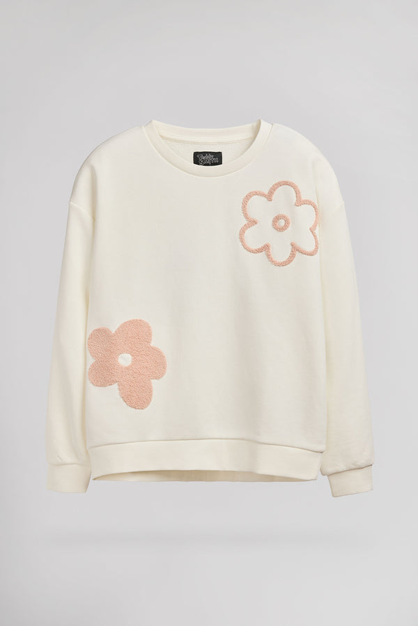 teddy smith Sweat S-VYA RC MIDDLE WHITE