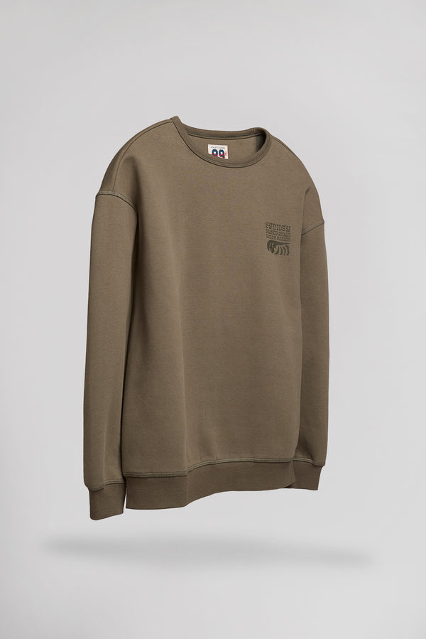 Teddy Smith Sweat S-WORLD RC JR TURBULENCE KAKI