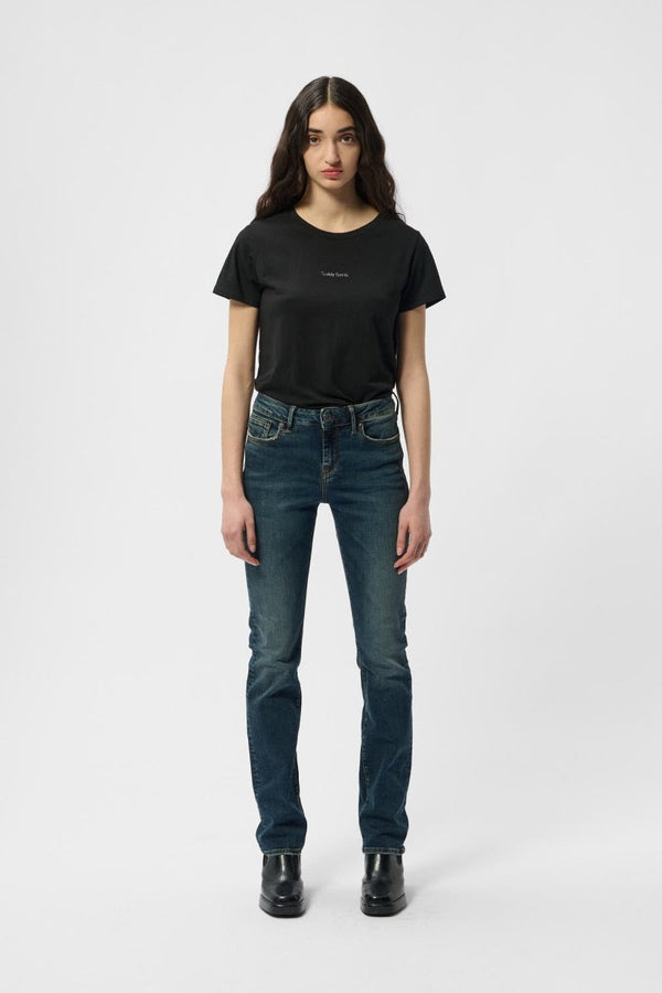 teddy smith T-shirt col rond T-RIBELLE MC NOIR