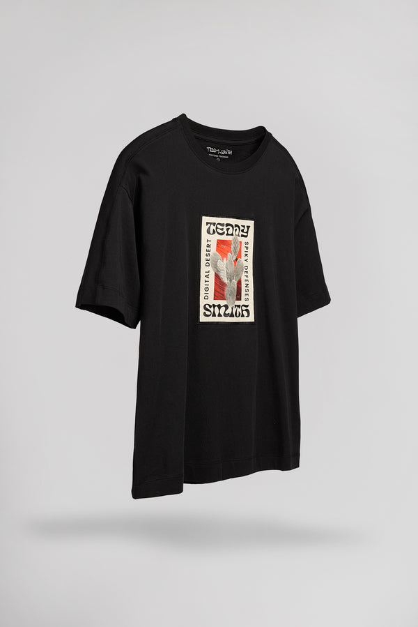 Teddy Smith T-shirt T-ADAM MC JR NOIR