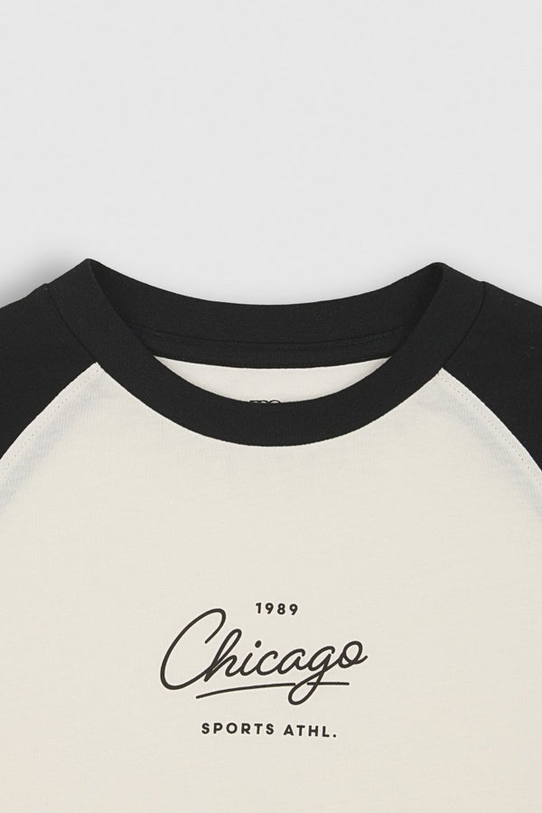 Teddy Smith T-shirt T-ANNA ML JR MIDDLE WHITE