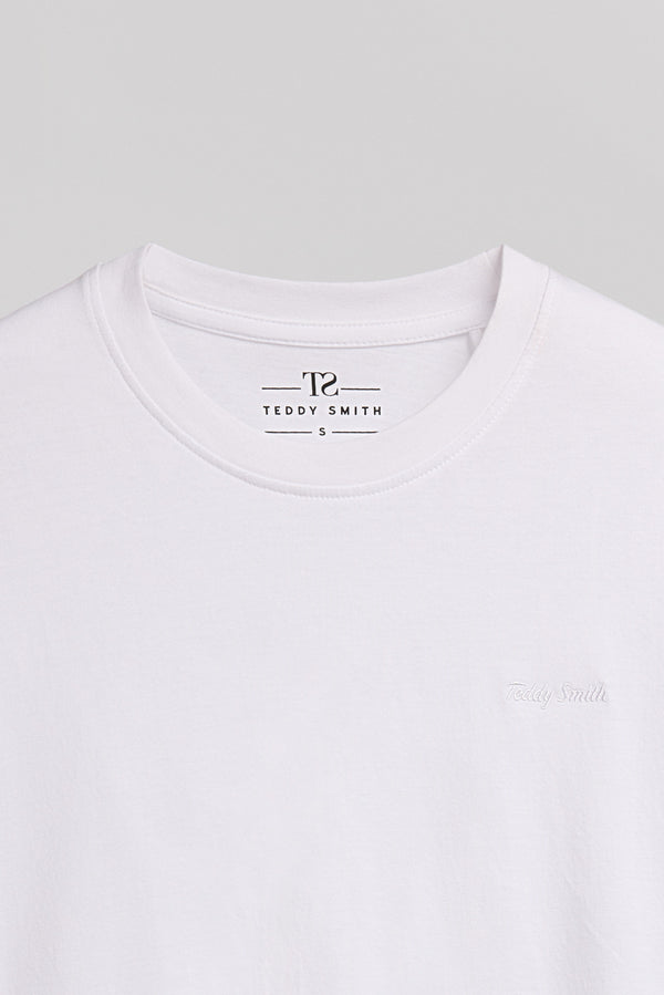 Teddy Smith T-shirt T-CARLA MC BLANC