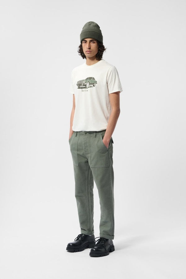 Teddy Smith T-shirt T-CARS MC MIDDLE WHITE 1