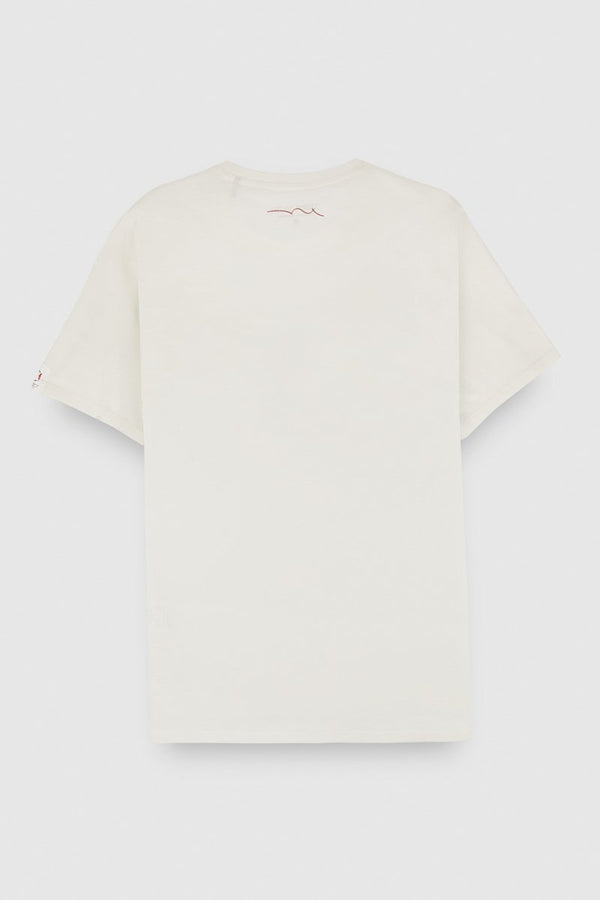 Teddy Smith T-shirt T-CARS MC MIDDLE WHITE 1