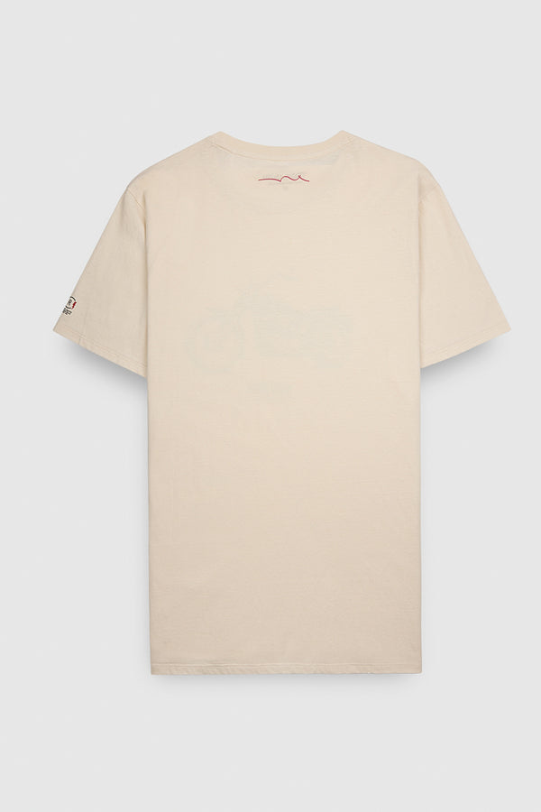 Teddy Smith T-shirt T-CARSO MC CREAM