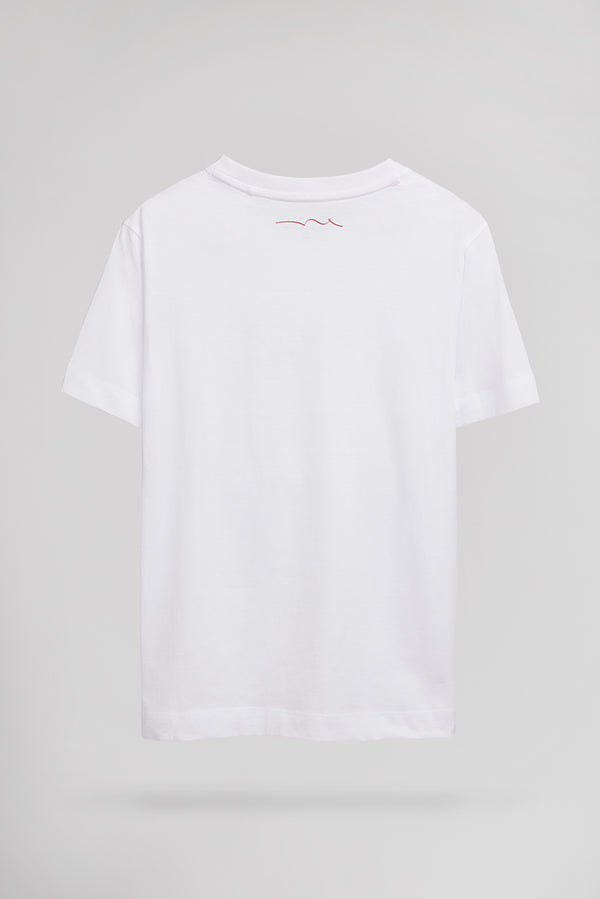 Teddy Smith T-shirt T-DYE MC JR BLANC