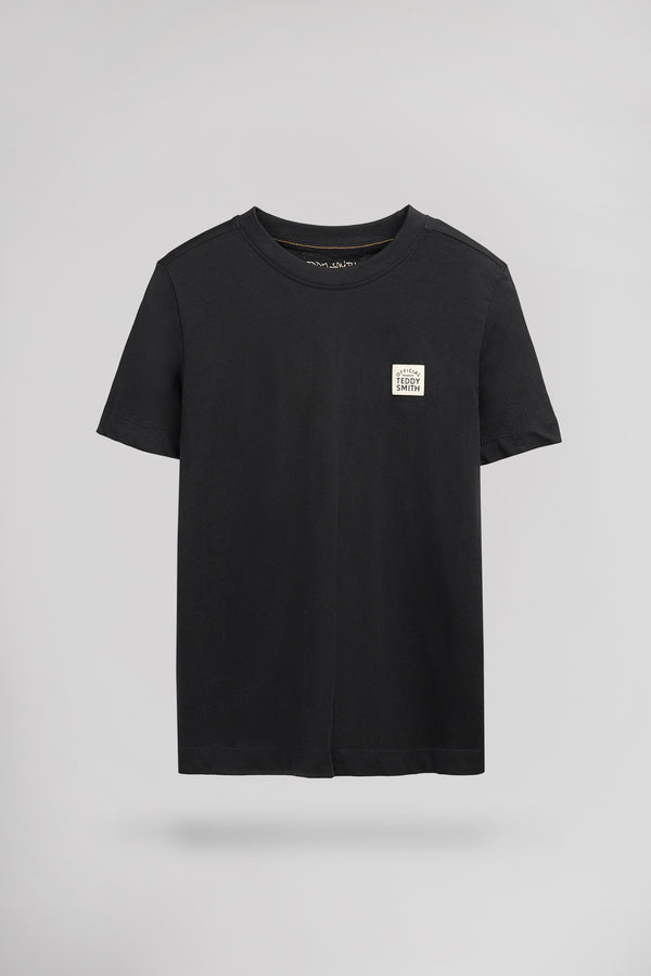 teddy smith T-shirt T-DYE MC JR NOIR