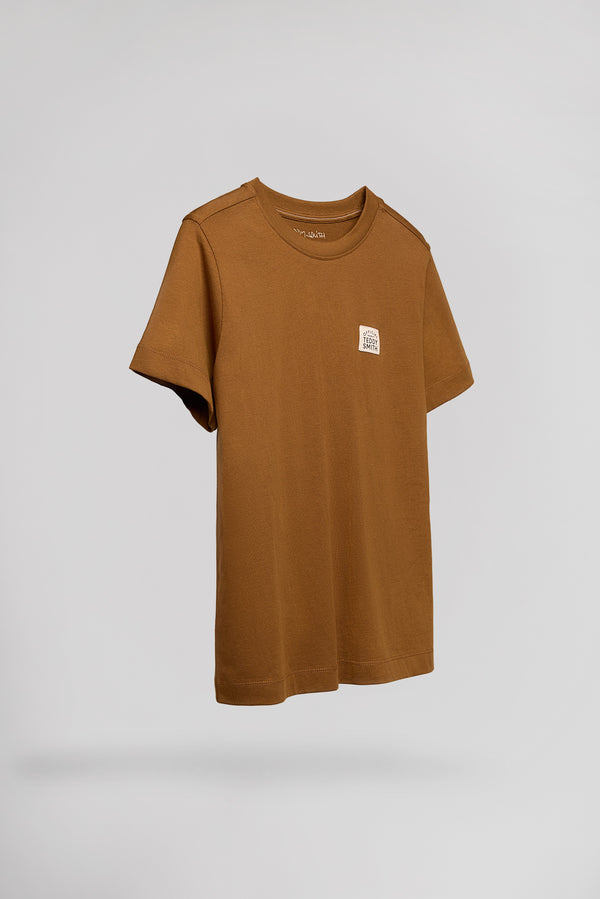 Teddy Smith T-shirt T-DYE MC JR TABACCO