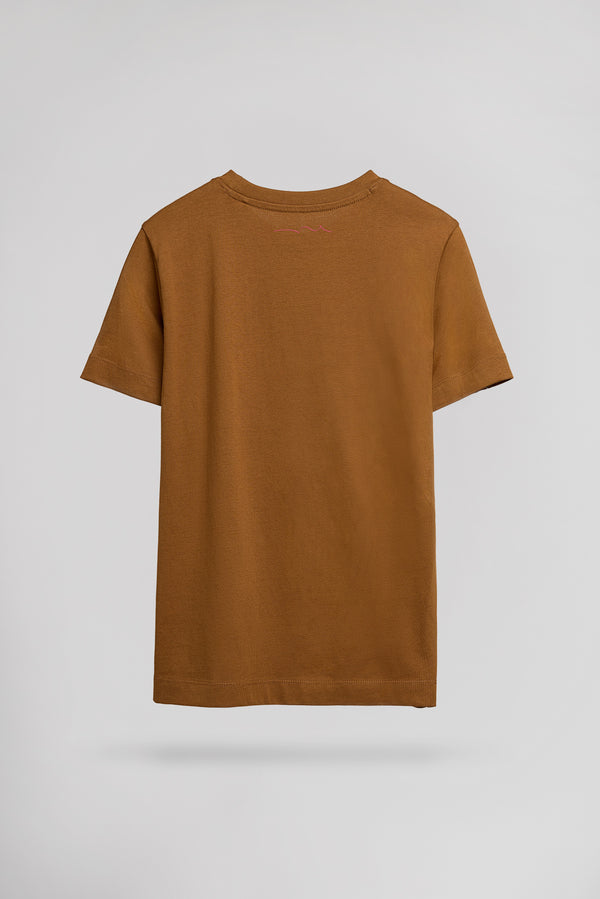 Teddy Smith T-shirt T-DYE MC JR TABACCO