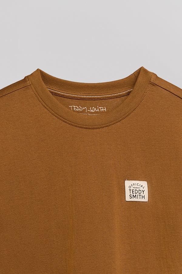 Teddy Smith T-shirt T-DYE MC JR TABACCO