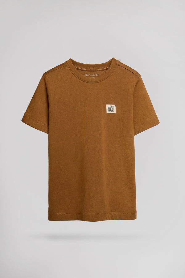 Teddy Smith T-shirt T-DYE MC JR TABACCO