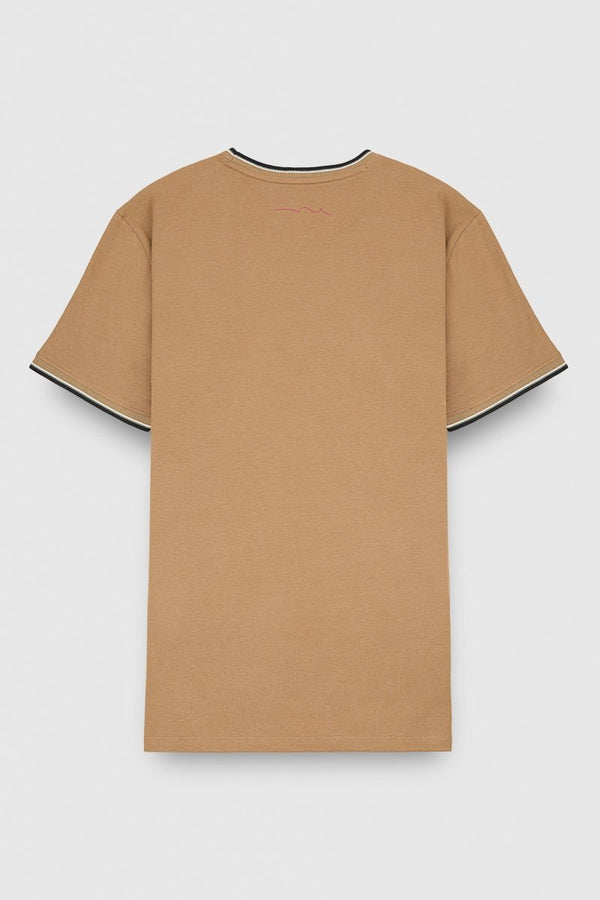 Teddy Smith T-shirt T-ELMER MC MOKA BEIGE