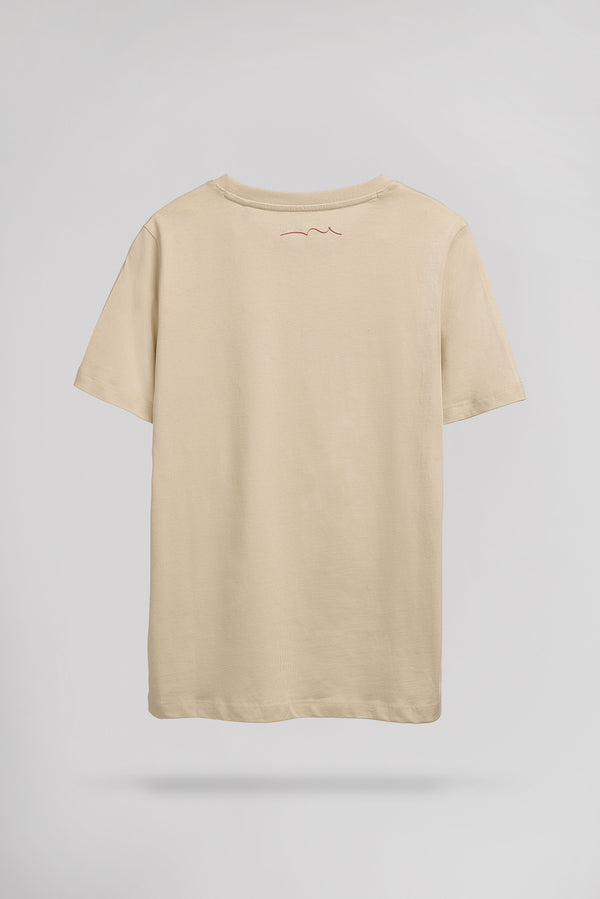 Teddy Smith T-shirt T-EVAN MC JR BEIGE CLAIR