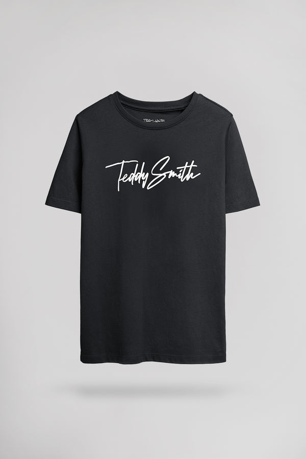 teddy smith T-shirt T-EVAN MC JR CHARBON