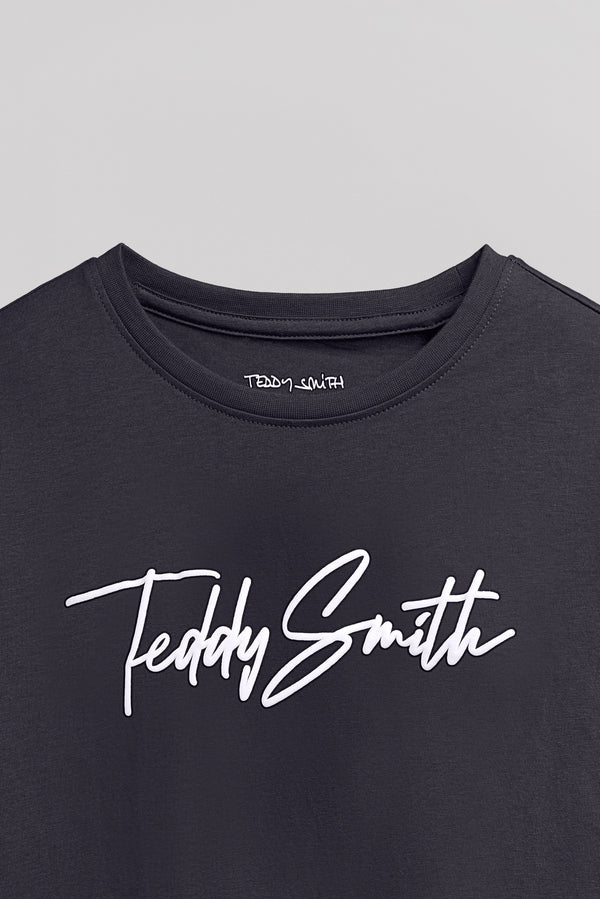 Teddy Smith T-shirt T-EVAN MC JR DARK NAVY