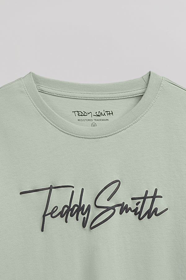 Teddy Smith T-shirt T-EVAN MC JR ICEBERG GREEN