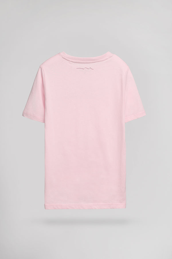 Teddy Smith T-shirt T-EVAN MC JR PINK SHIRT