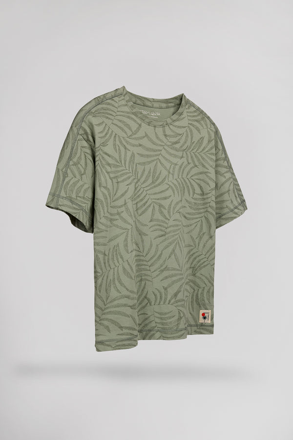 Teddy Smith T-shirt T-FEUILLAGE MC ICEBERG GREEN