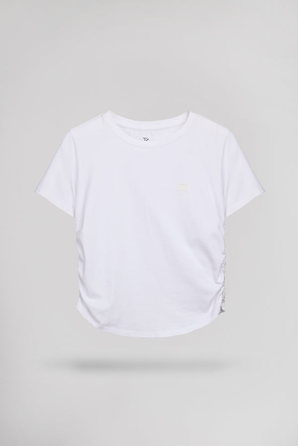 teddy smith T-shirt T-FRONCE MC JR BLANC