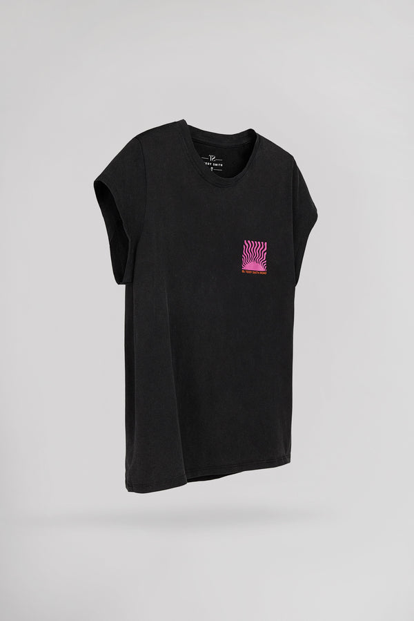 Teddy Smith T-shirt T-HAWAI MC NOIR