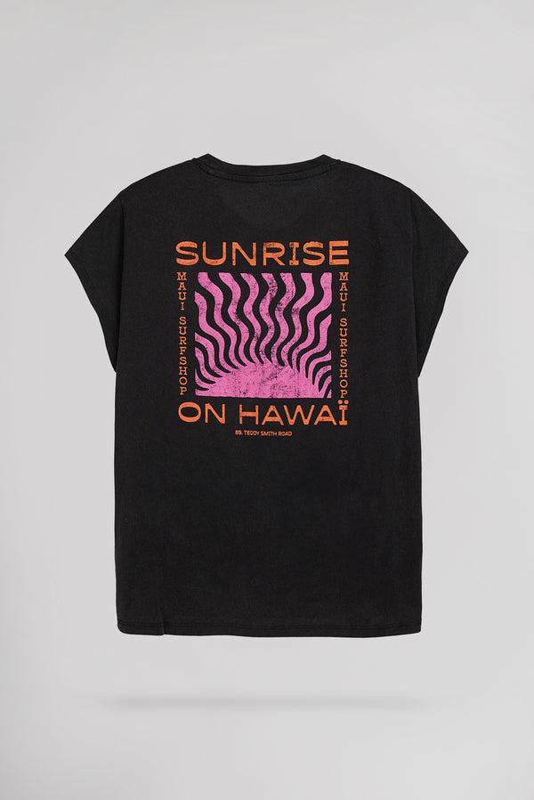 Teddy Smith T-shirt T-HAWAI MC NOIR