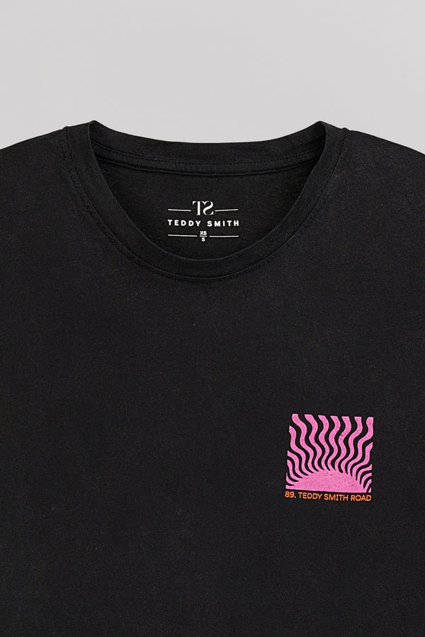 Teddy Smith T-shirt T-HAWAI MC NOIR