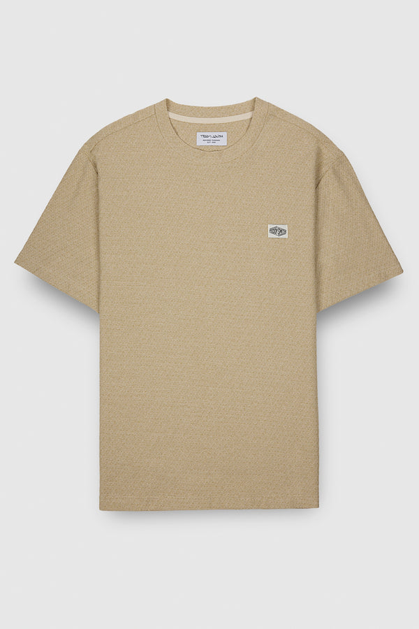 Teddy Smith T-shirt T-JED MC CREAM