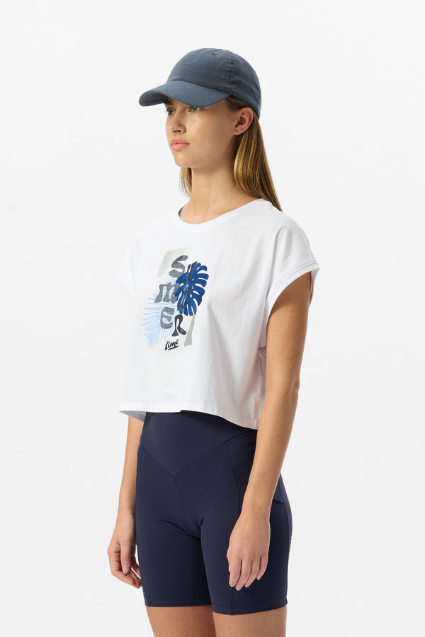 Teddy Smith T-shirt T-JESS MC BLANC