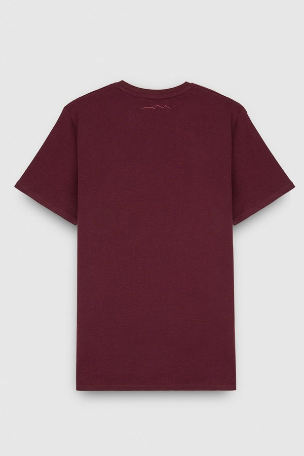 Teddy Smith T-shirt T-JIM MC DARK WINE
