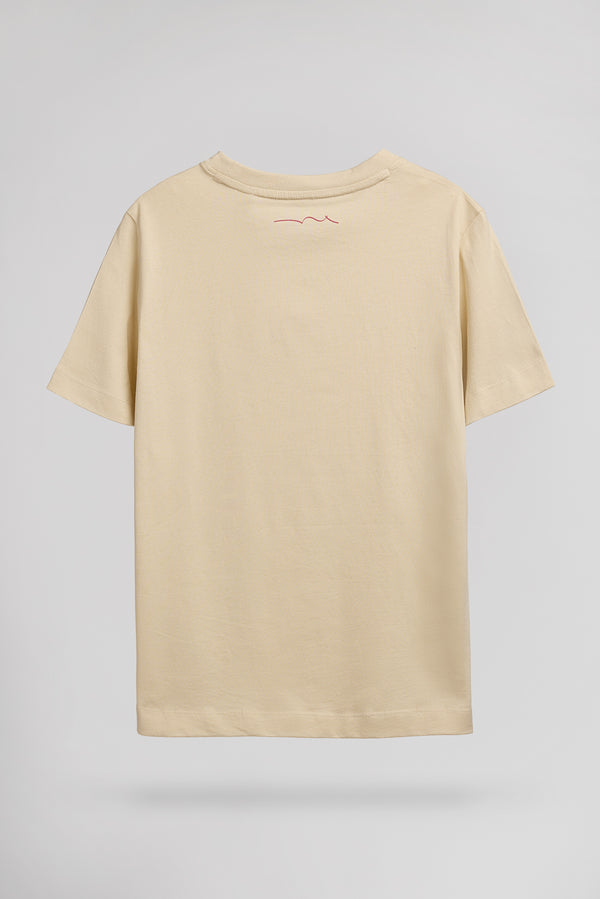 Teddy Smith T-shirt T-JIM MC JR BEIGE CLAIR