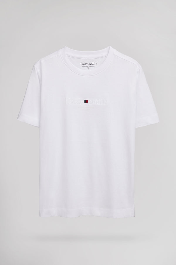 teddy smith T-shirt T-JIM MC JR BLANC