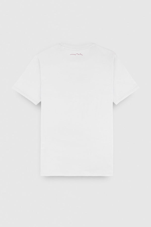 Teddy Smith T-shirt T-JIM MC MIDDLE WHITE