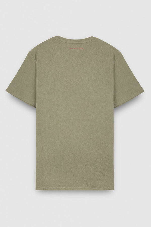 Teddy Smith T-shirt T-JIM MC MILITARY KAKI