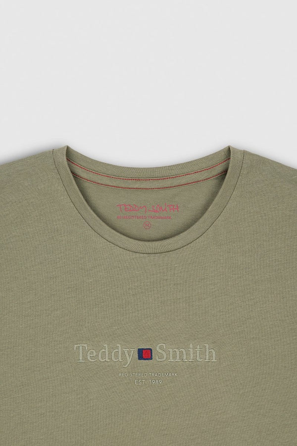 Teddy Smith T-shirt T-JIM MC MILITARY KAKI