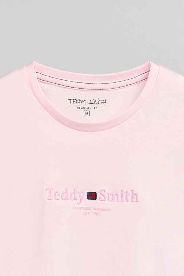 Teddy Smith T-shirt T-JIM MC PINK SHIRT