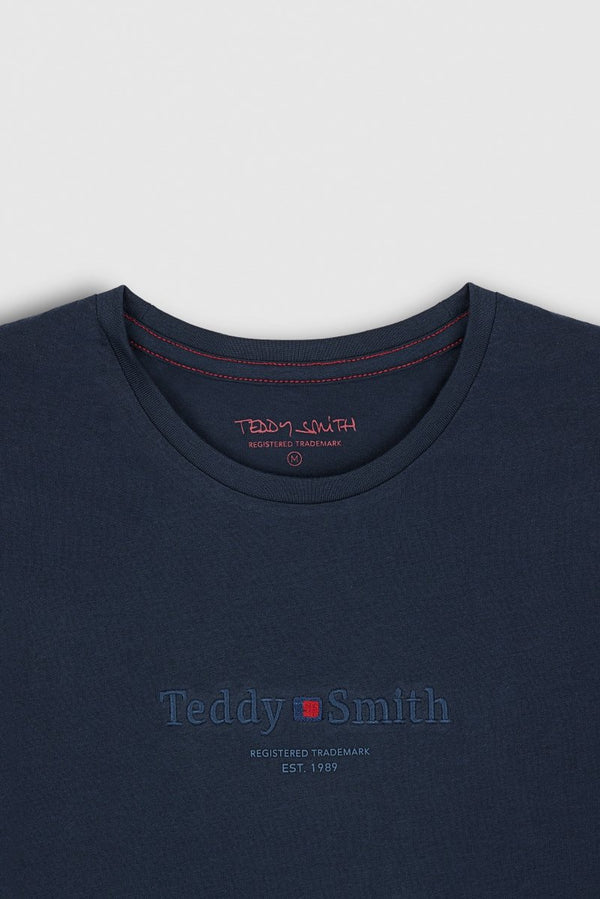 Teddy Smith T-shirt T-JIM MC TOTAL NAVY